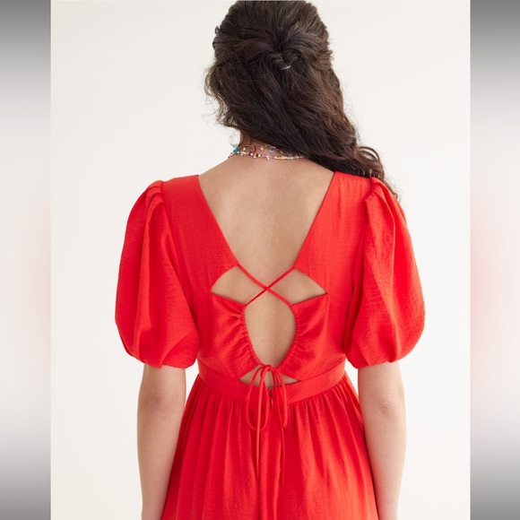 NWT Coral Midi Dress - Picture 5 of 6